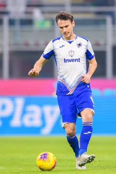 Albin Ekdal of Sampdoria