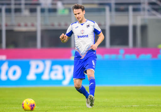 Albin Ekdal of Sampdoria