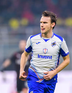 Albin Ekdal of Sampdoria
