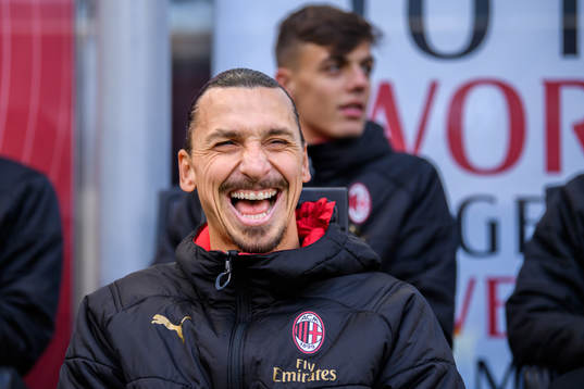 Zlatan Ibrahimovic of Milan