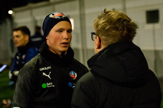 Max Svensson i en intervju