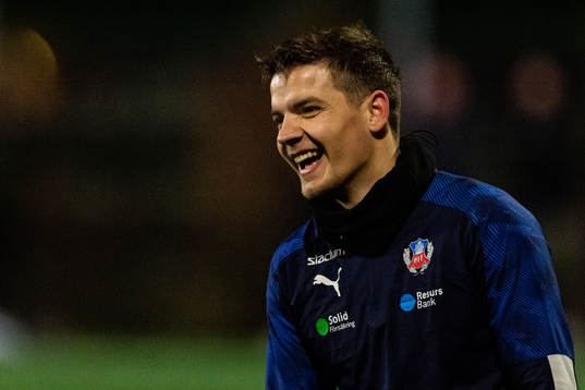 Brandur Hendriksson jublar