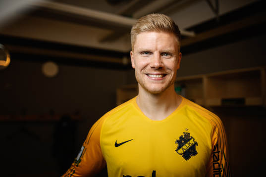Bläddra bland fler bilder av Fotboll, Allsvenskan, Jakob Haugaard, AIK