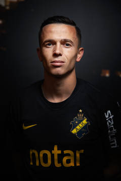 Jasir Asani, nyförvärv i AIK, fotograferad