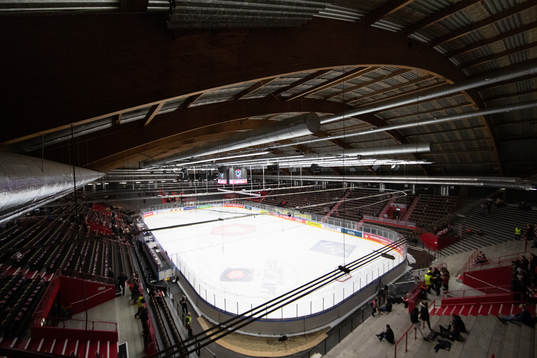 The Arena Frölundaborg prior to the CHL semi final between