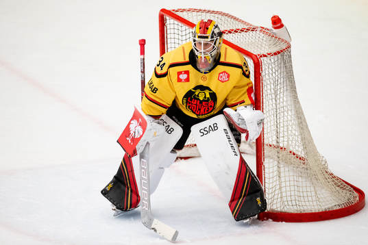 Goalkeeper Joel Lassinantti of Luleå