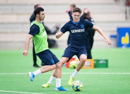 Giorgi Kharaishvili och Emil Holm