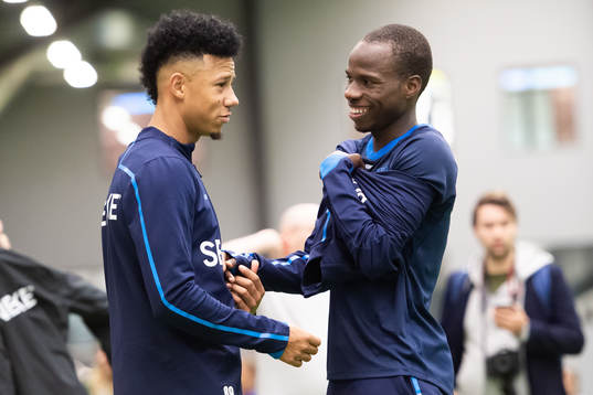 Tobias Sana och Alhassan Yusuf