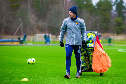 Djurgårdens tränare Thomas Lagerlöf