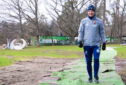 Djurgårdens tränare Kim Bergstrand