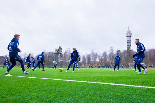 Djurgårdens Aslak Witry, Jonathan Ring och Fredrik Ulvestad