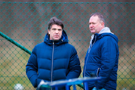 Djurgårdens sportchef Bosse Andersson och vd Henrik