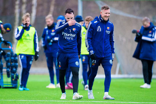 Dzenis Kozica och Fredrik Ulvestad