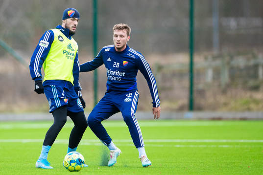 Emir Kujovic och Alexander Abrahamsson