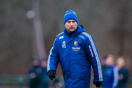 Assisterande tränare Hugo Berggren