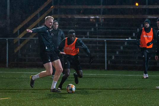Viktor Wihlstrand och Patrick Nwadike