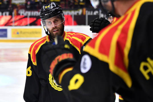 Brynäs Jonathan Sigalet jublar