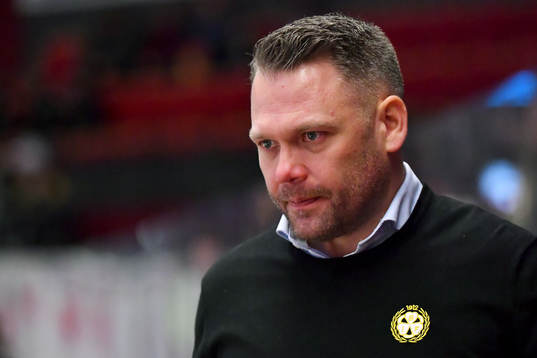 Brynäs assisterande tränare Mikael Holmqvist
