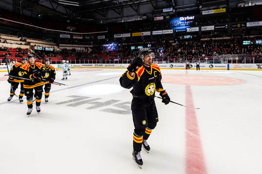 Brynäs Anton Rödin jublar