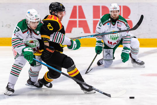 Rögles Leon Bristedt och Brynäs Emil Forslund