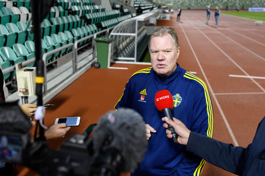 Karl-Erik Nilsson, president of the Swedish Football