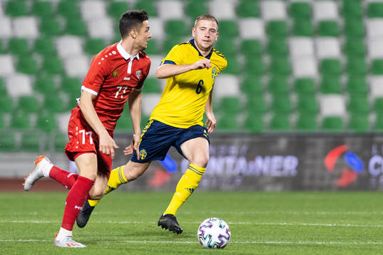 Cristian Dros of Moldova and Darijan Bojanic of Sweden