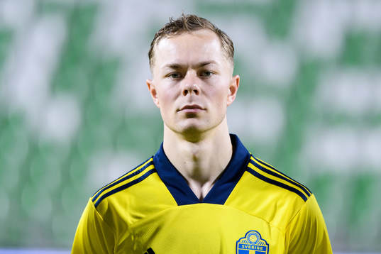 Adam Andersson of Sweden at lineup