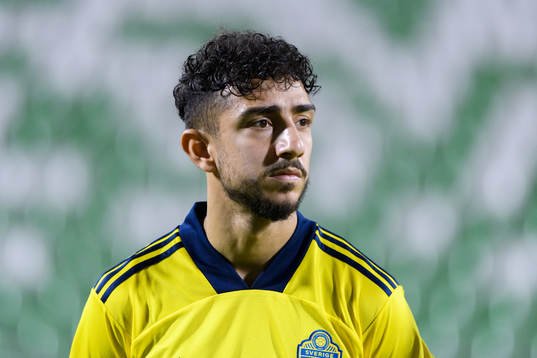 Daleho Irandust of Sweden at lineup