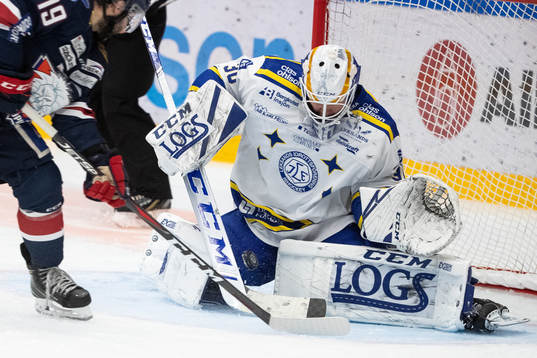 Leksands målvakt Janne Juvonen