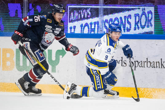 Linköpings Hampus Larsson och Leksands Marcus Karlberg
