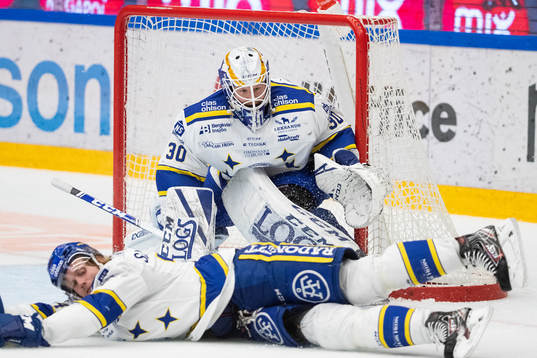 Leksands målvakt Janne Juvonen