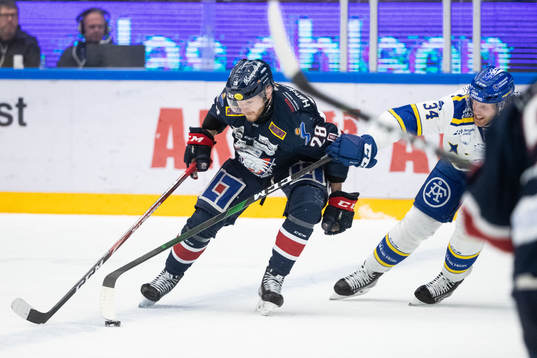 Linköpings Jaakko Rissanen och Leksands Philip Samuelsson