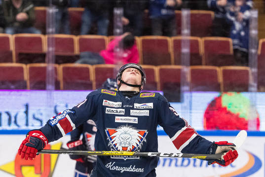 Linköpings Olle Lycksell deppar
