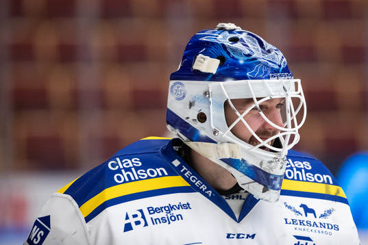 Leksands målvakt Axel Brage
