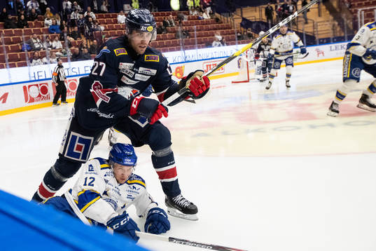 Linköpings Dan Pettersson och Leksands Fredrik Forsberg