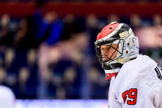 Malmö Redhawks målvakt Oscar Alsenfelt
