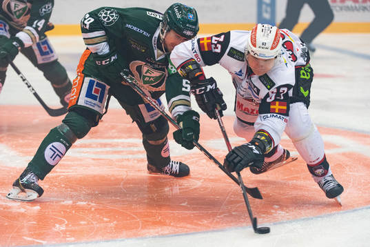 Färjestads Linus Johansson och Malmö Redhawks