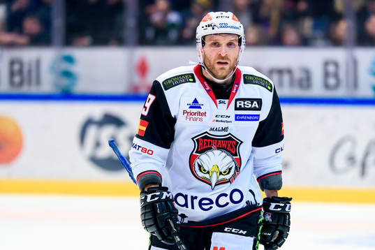 Malmö Redhawks Frederik Storm deppar