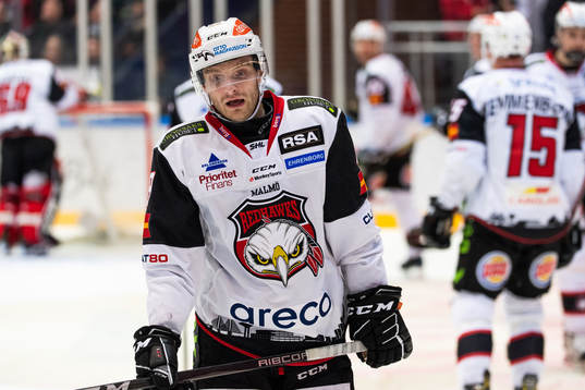 Malmö Redhawks Johan Olofsson deppar