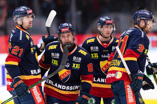 Djurgårdens Alexander Holtz jublar