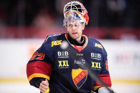 Djurgårdens målvakt Niklas Svedberg