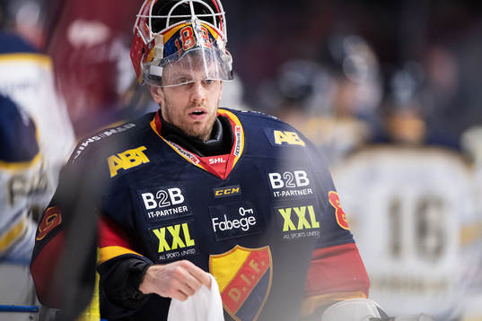 Djurgårdens målvakt Niklas Svedberg