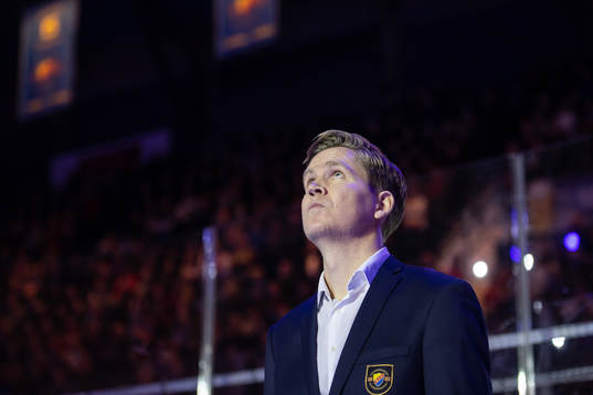 Djurgårdens förre spelare Andreas Engqvist hyllas