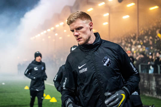 s målvakt Jakob Haugaard