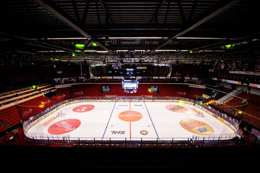 Interiör av Monitor ERP Arena