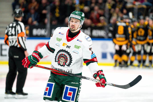 Frölundas Patrik Carlsson deppar