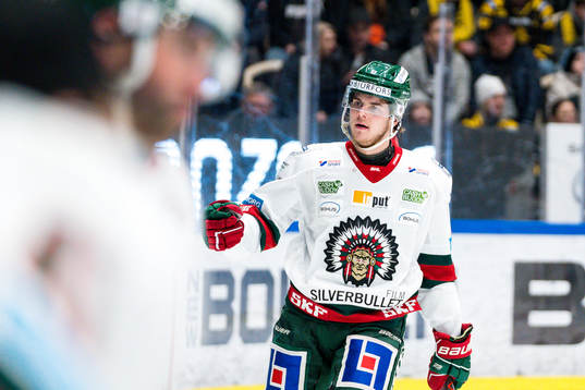 Frölundas Samuel Fagemo jublar