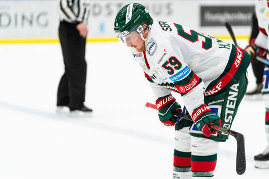 Frölundas Simon Hjalmarsson deppar