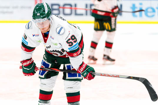 Frölundas Simon Hjalmarsson deppar