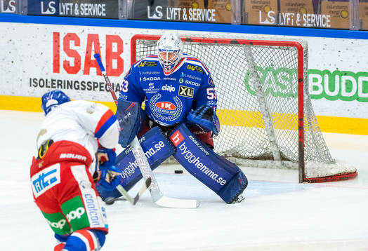 Oskarshamns målvakt Fredrik Pettersson-Wentzel